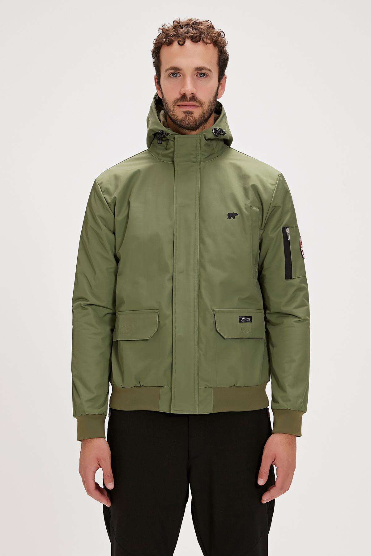 Sweat Bomber Thyme Yeşil  Erkek Mont
