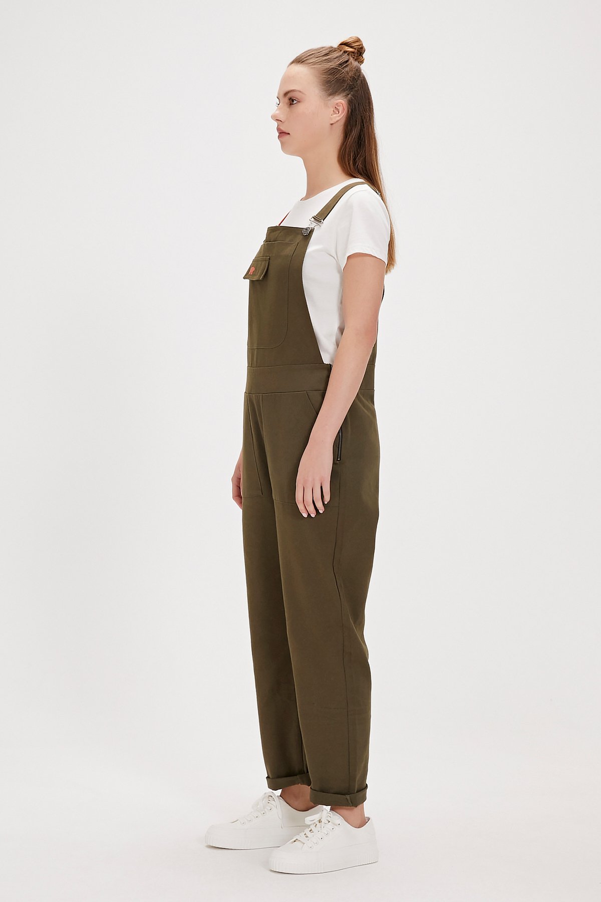 Taya Khaki Women's Jump Suit