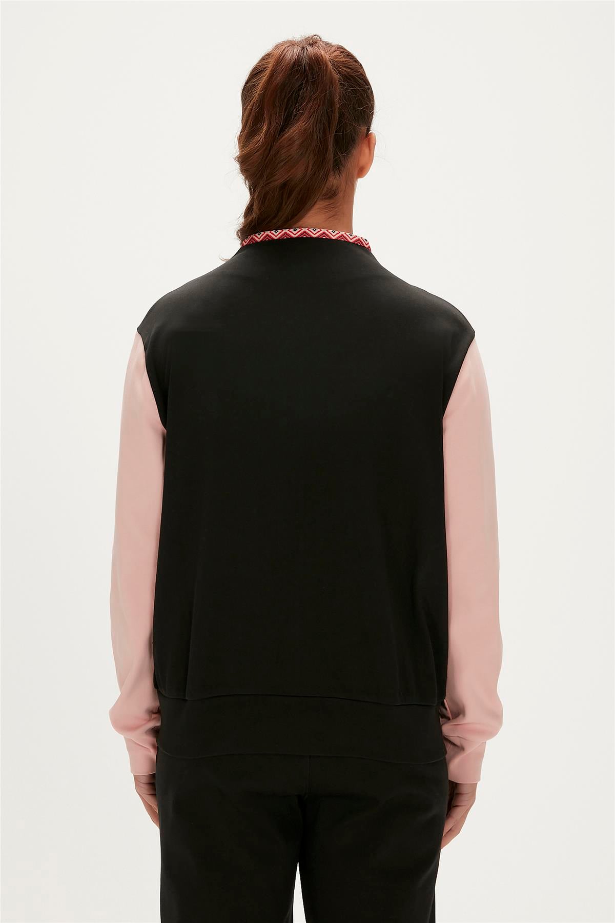 TINA FULL ZIP SİYAH