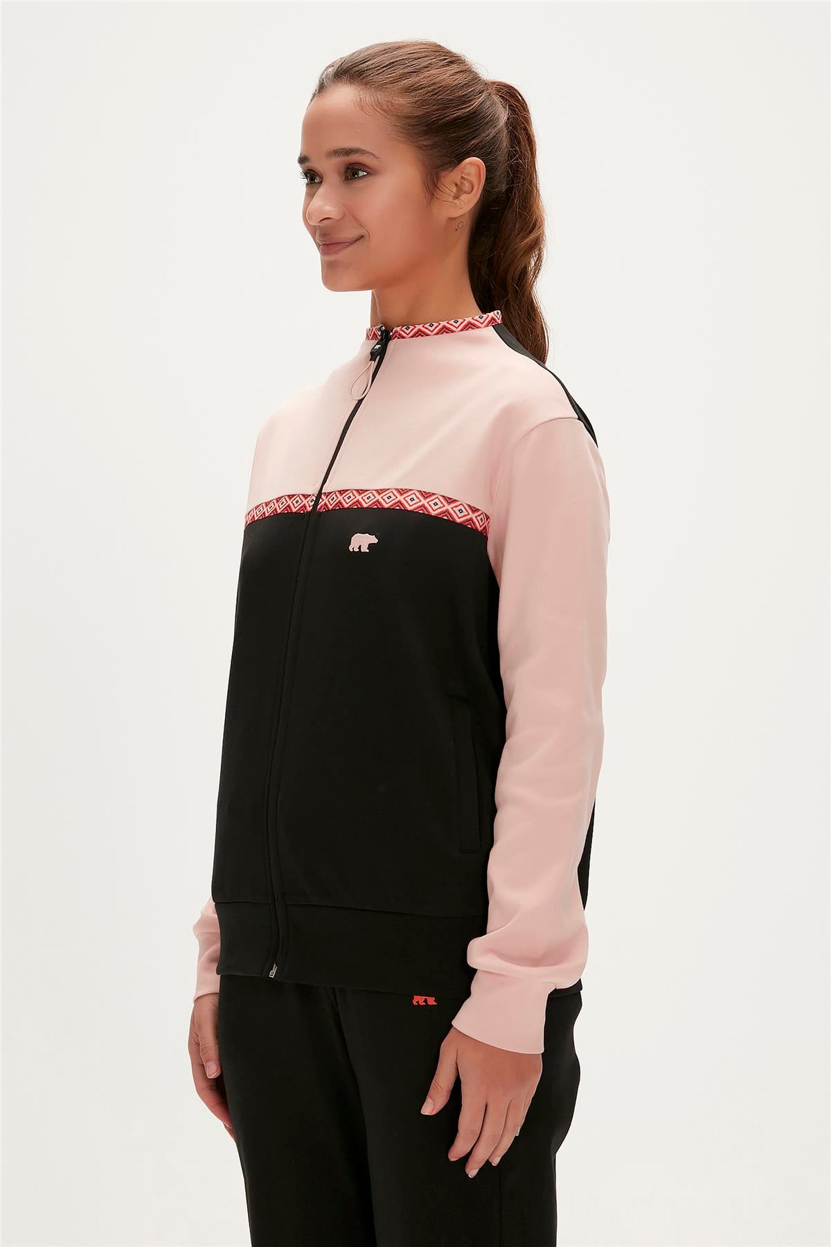 TINA FULL ZIP SİYAH