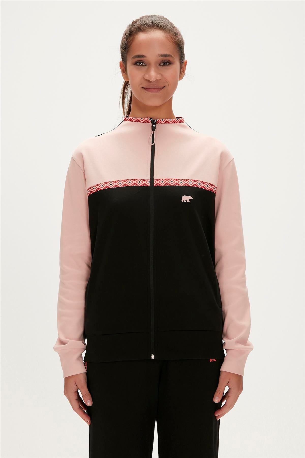 TINA FULL ZIP SİYAH