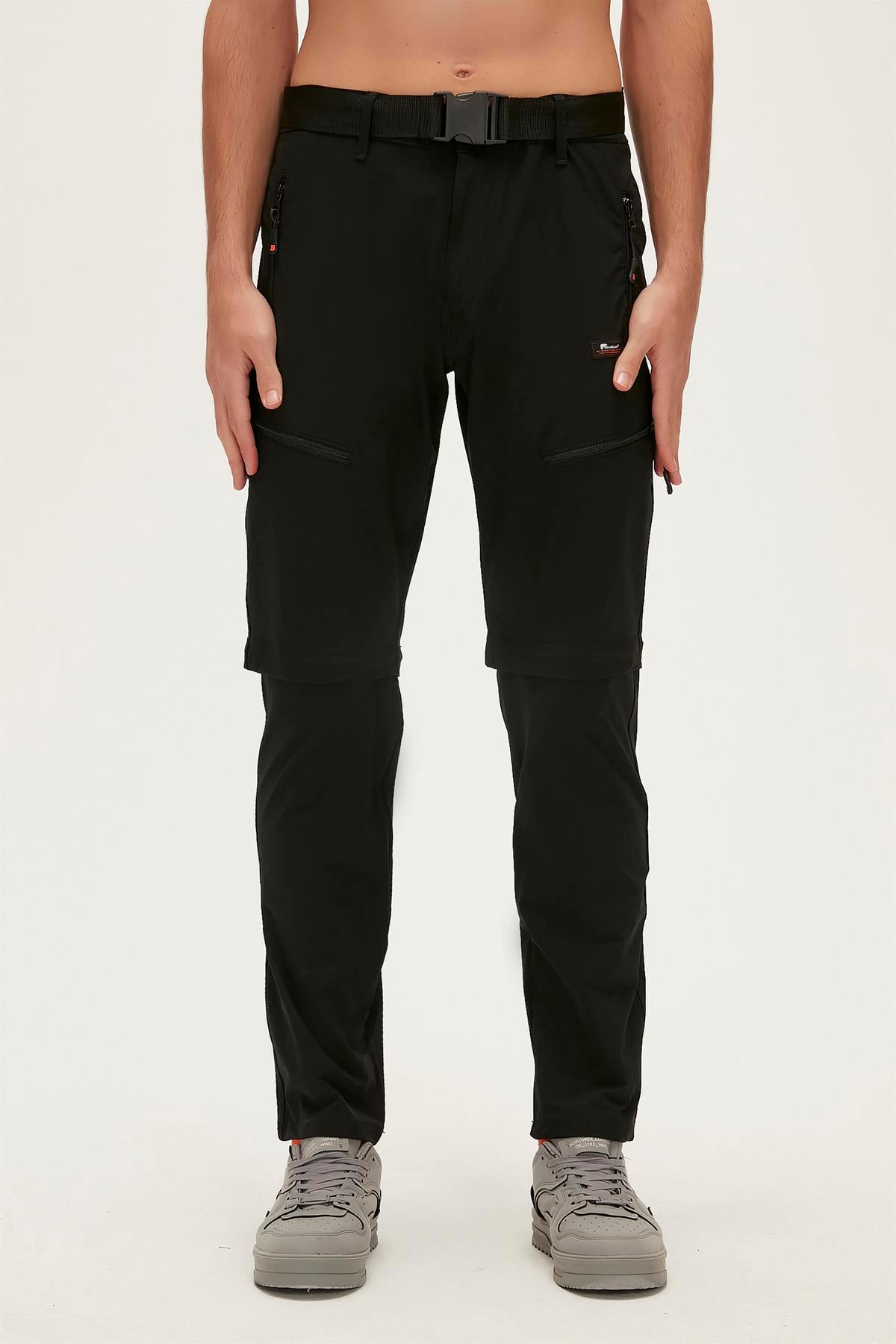 Transform Pants Siyah Multi Fonksiyonel Erkek Eşofman Altı ve Şort