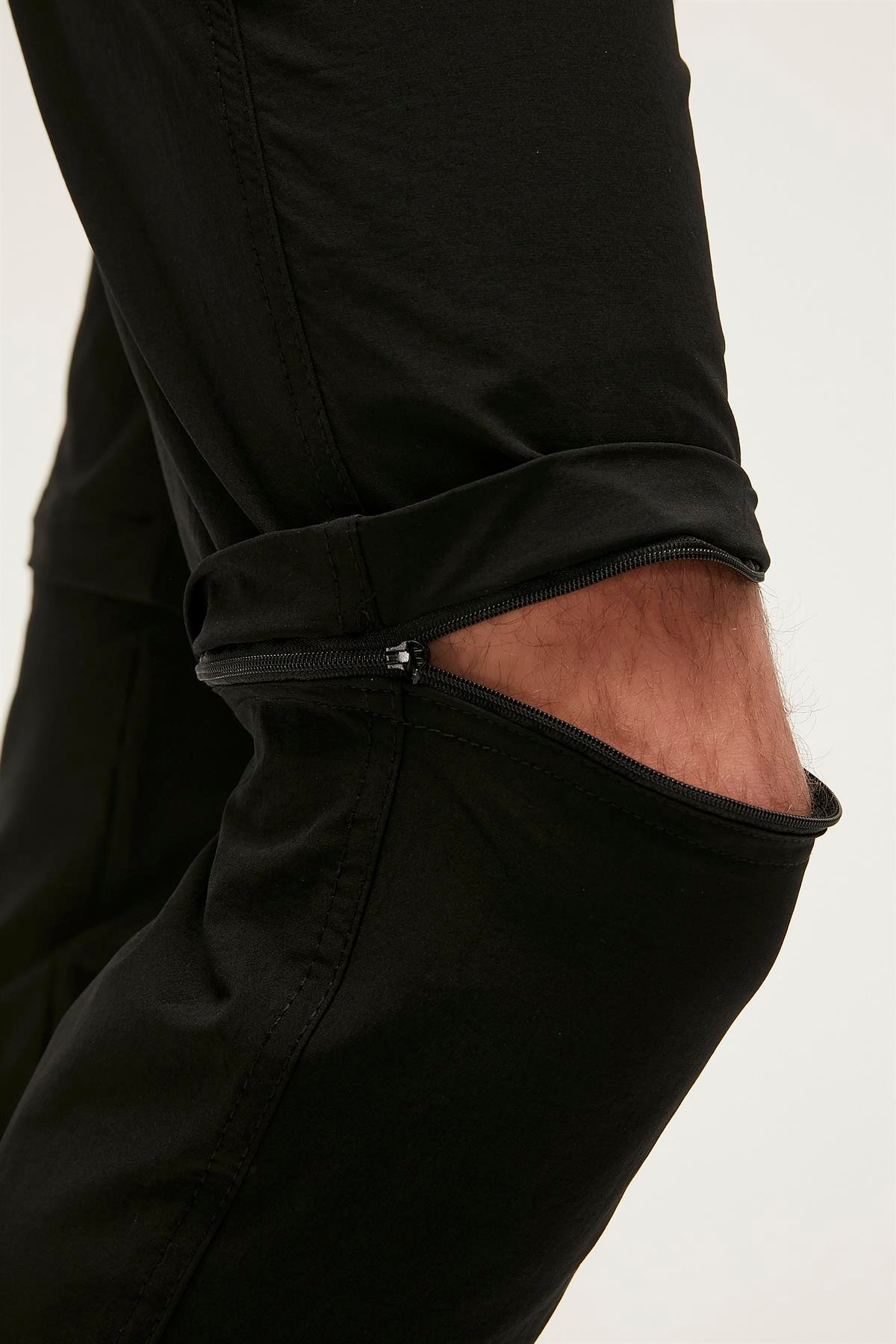 Transform Pants Siyah Multi Fonksiyonel Erkek Eşofman Altı ve Şort