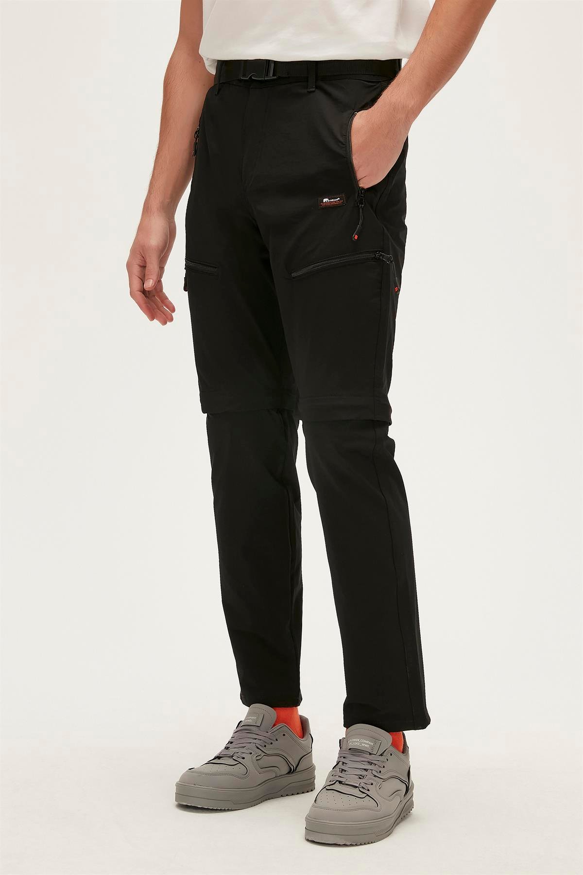 Transform Pants Siyah Multi Fonksiyonel Erkek Eşofman Altı ve Şort