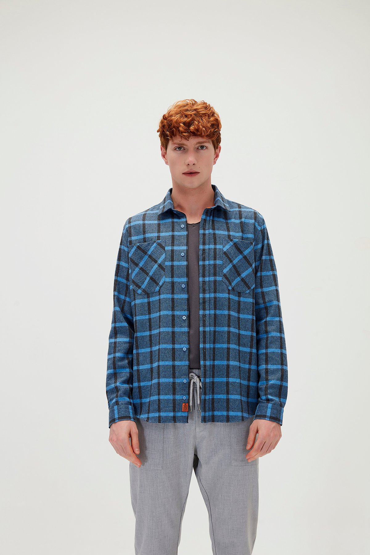TRAVIS SHIRT BLUE