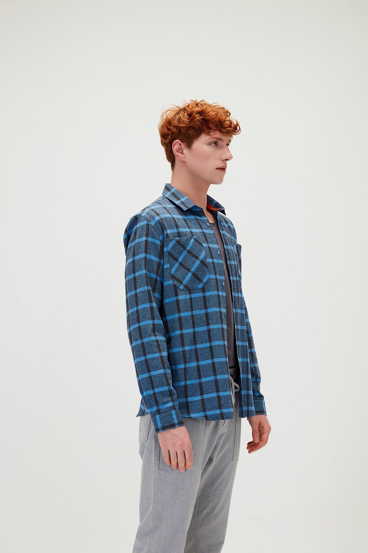 TRAVIS SHIRT BLUE