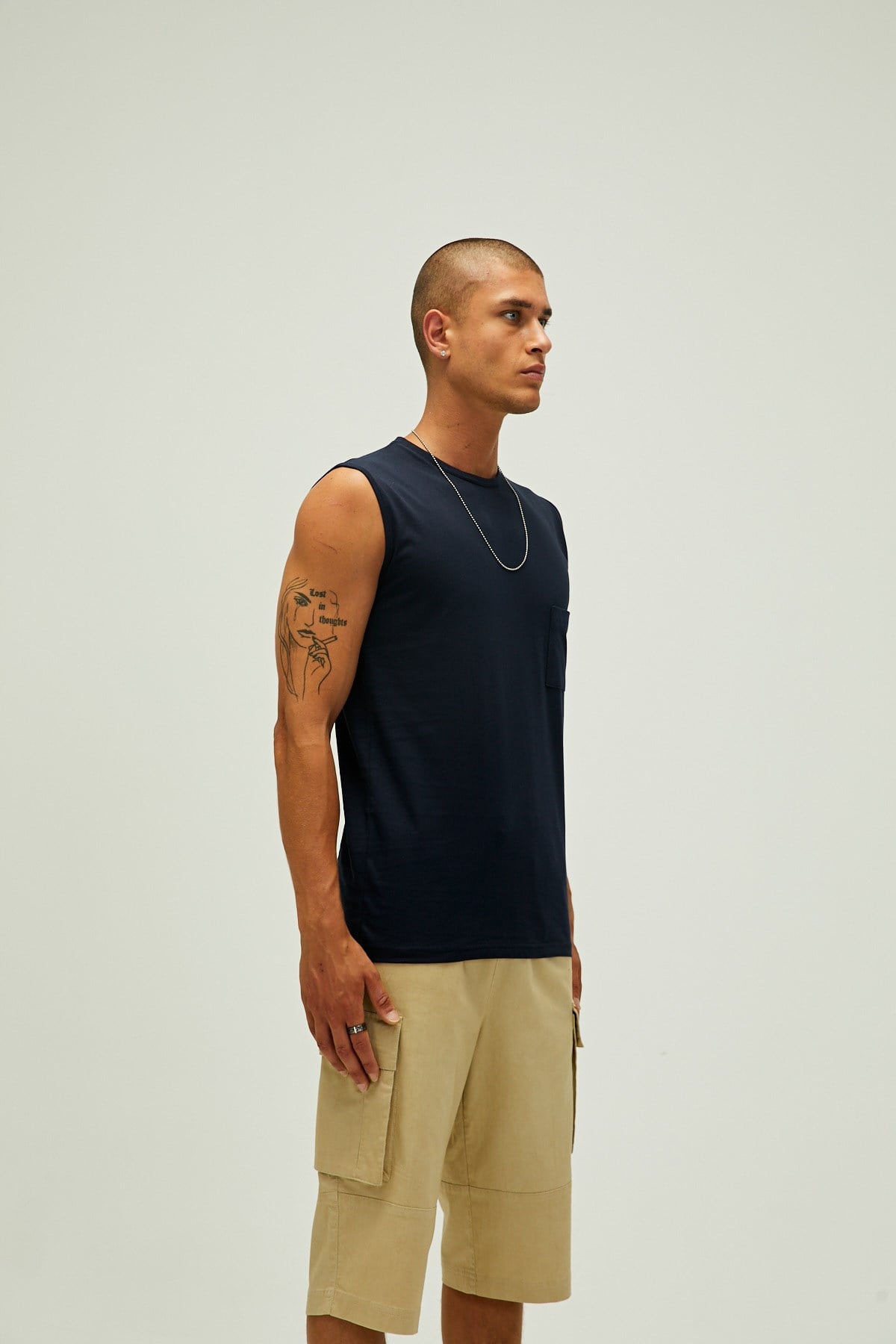 Trıbe Tank-Top Navy