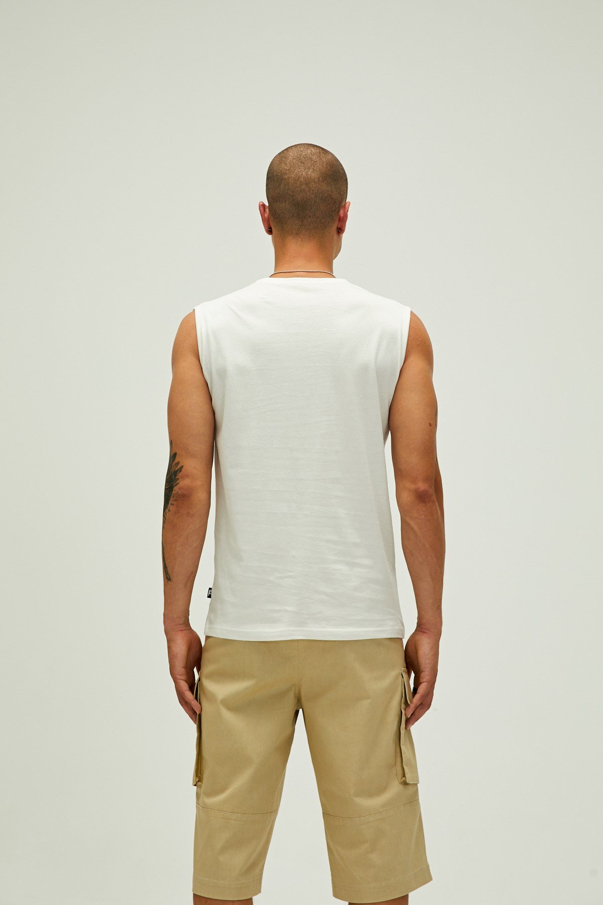 Trıbe Tank-Top Off-Whıte
