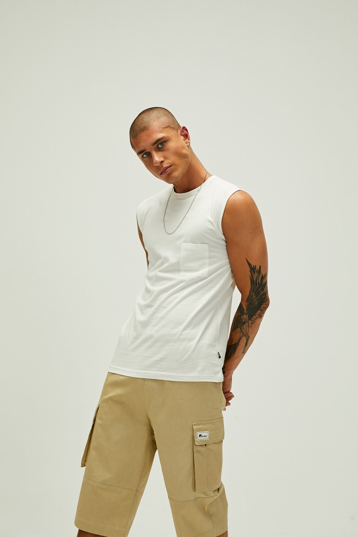 Trıbe Tank-Top Off-Whıte