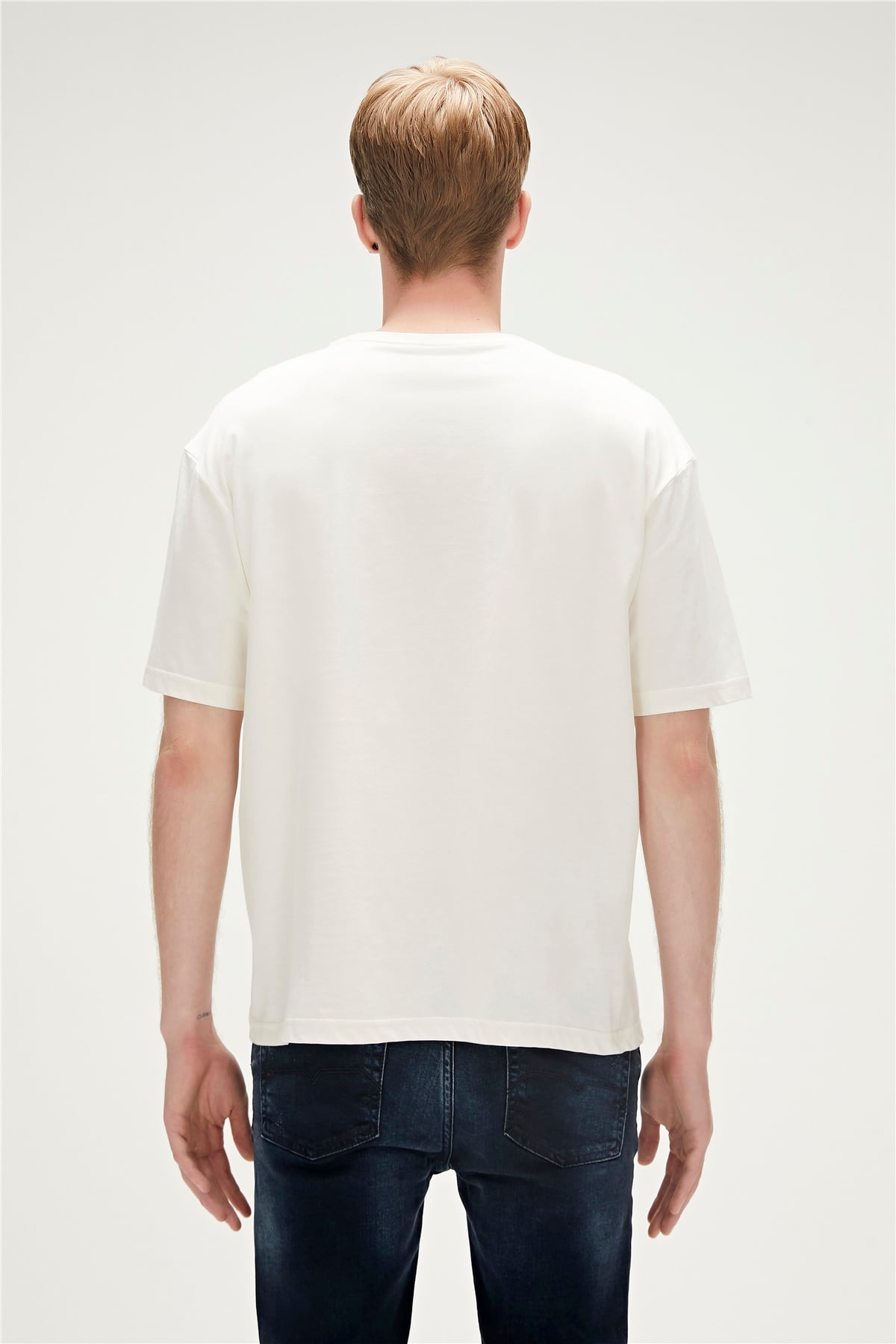 TRIPART T-SHIRT BEYAZ