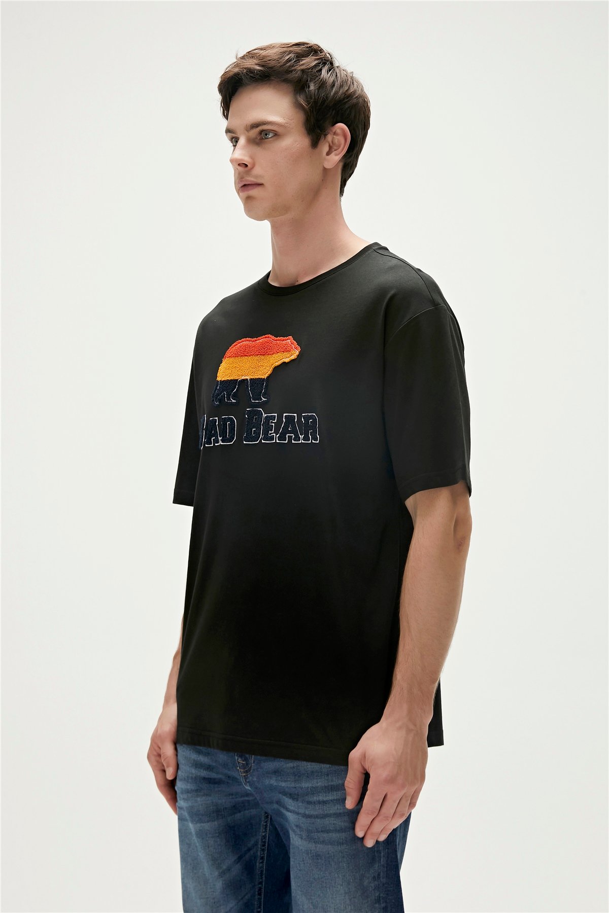 TRIPART T-SHIRT SİYAH