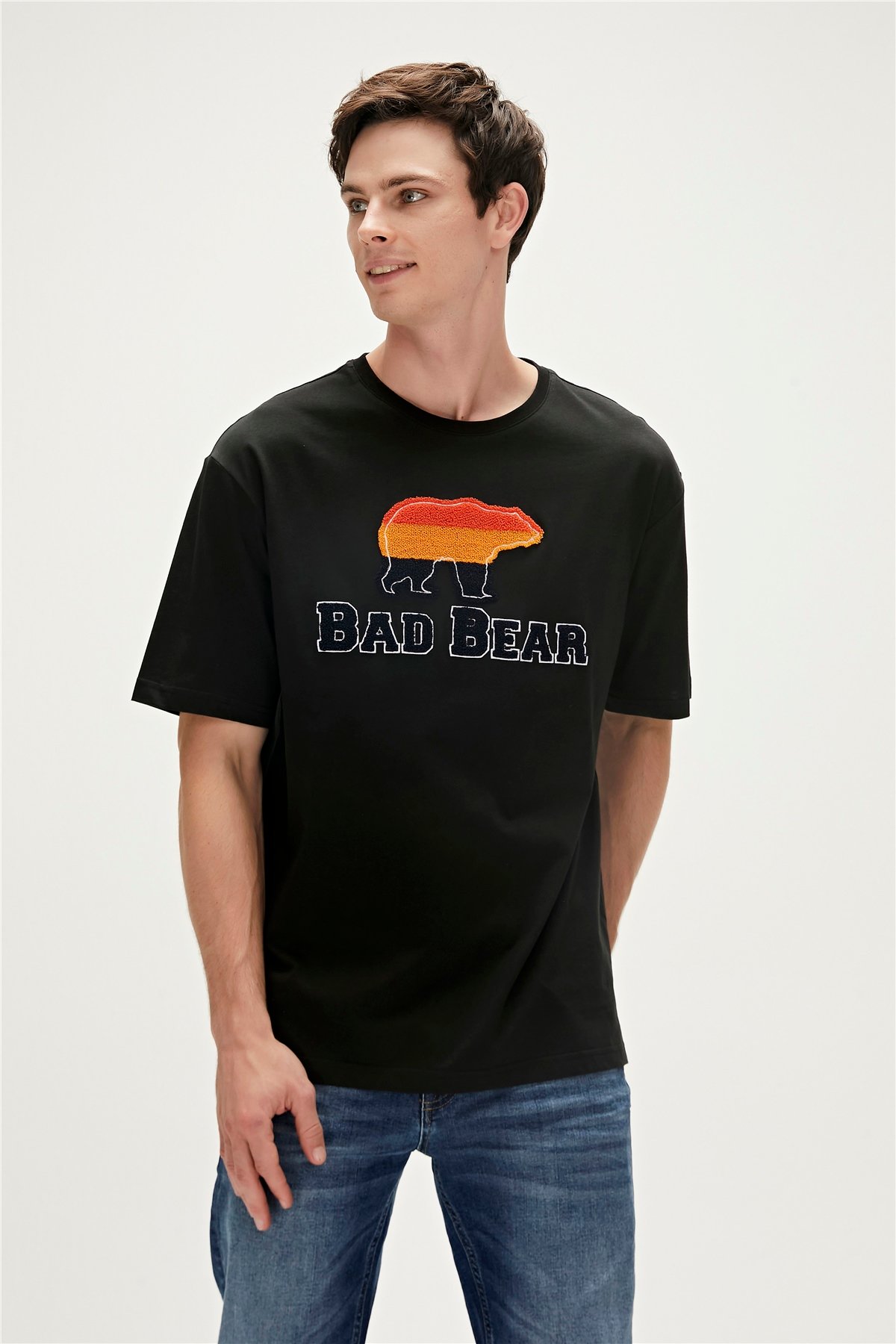TRIPART T-SHIRT SİYAH