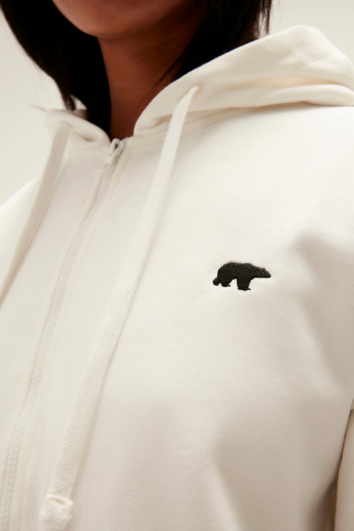 VALENTINA FULL ZIP OFF-WHITE