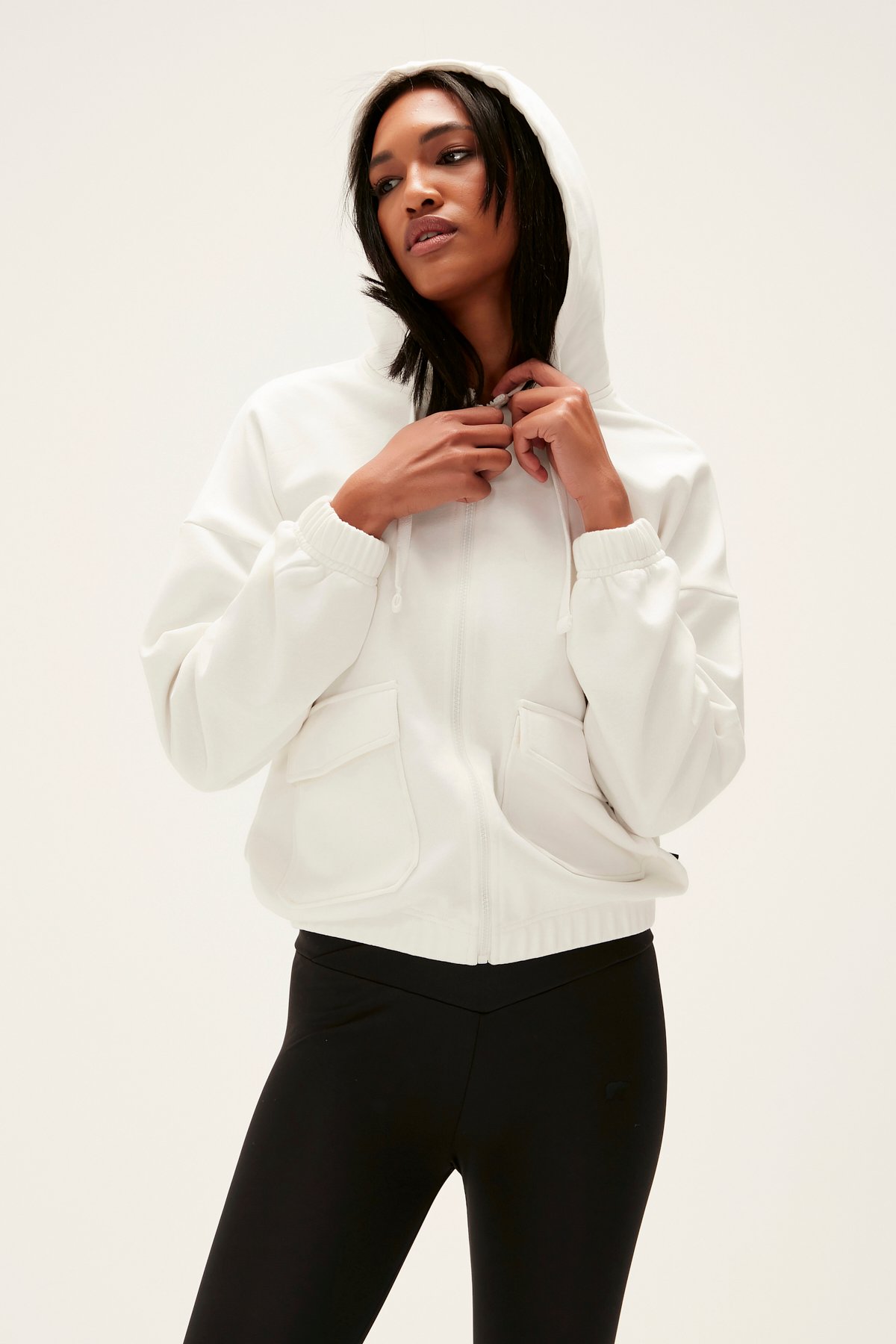 VALENTINA FULL ZIP OFF-WHITE