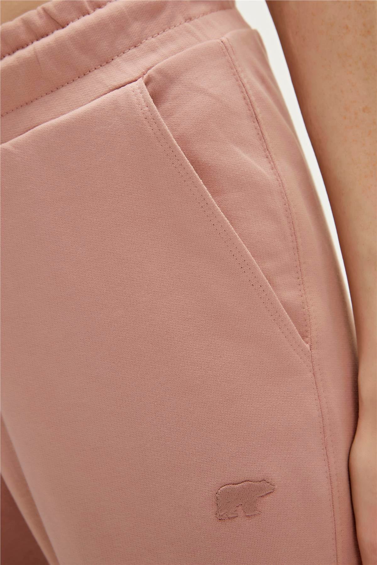 Valeria SweatPants Pudra Pembe Kadın Eşofman Altı