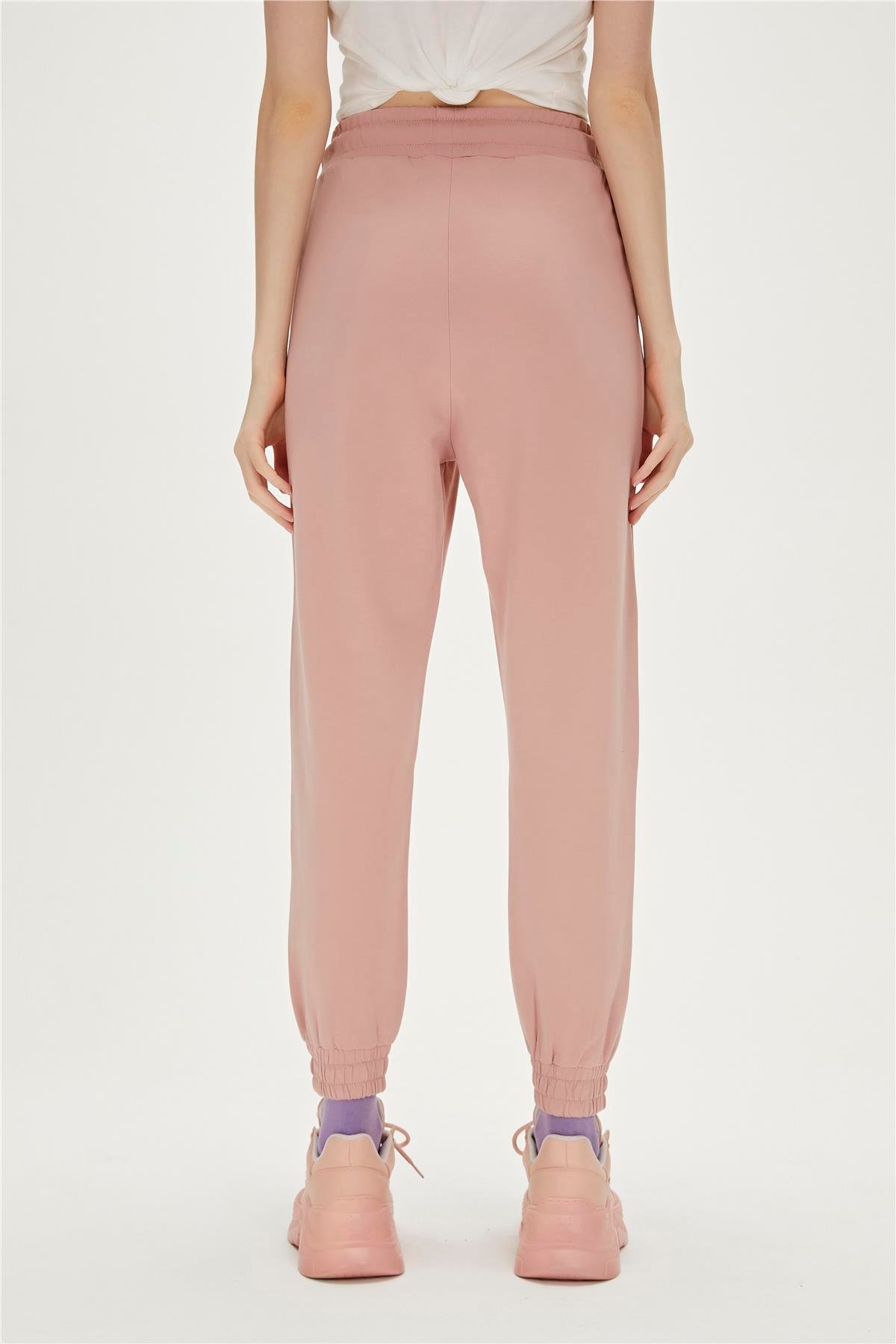 Valeria SweatPants Pudra Pembe Kadın Eşofman Altı