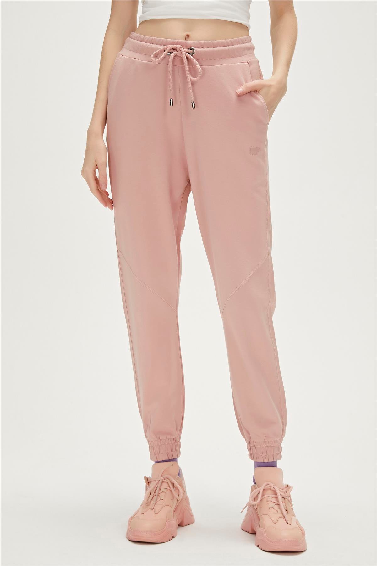 Valeria SweatPants Pudra Pembe Kadın Eşofman Altı
