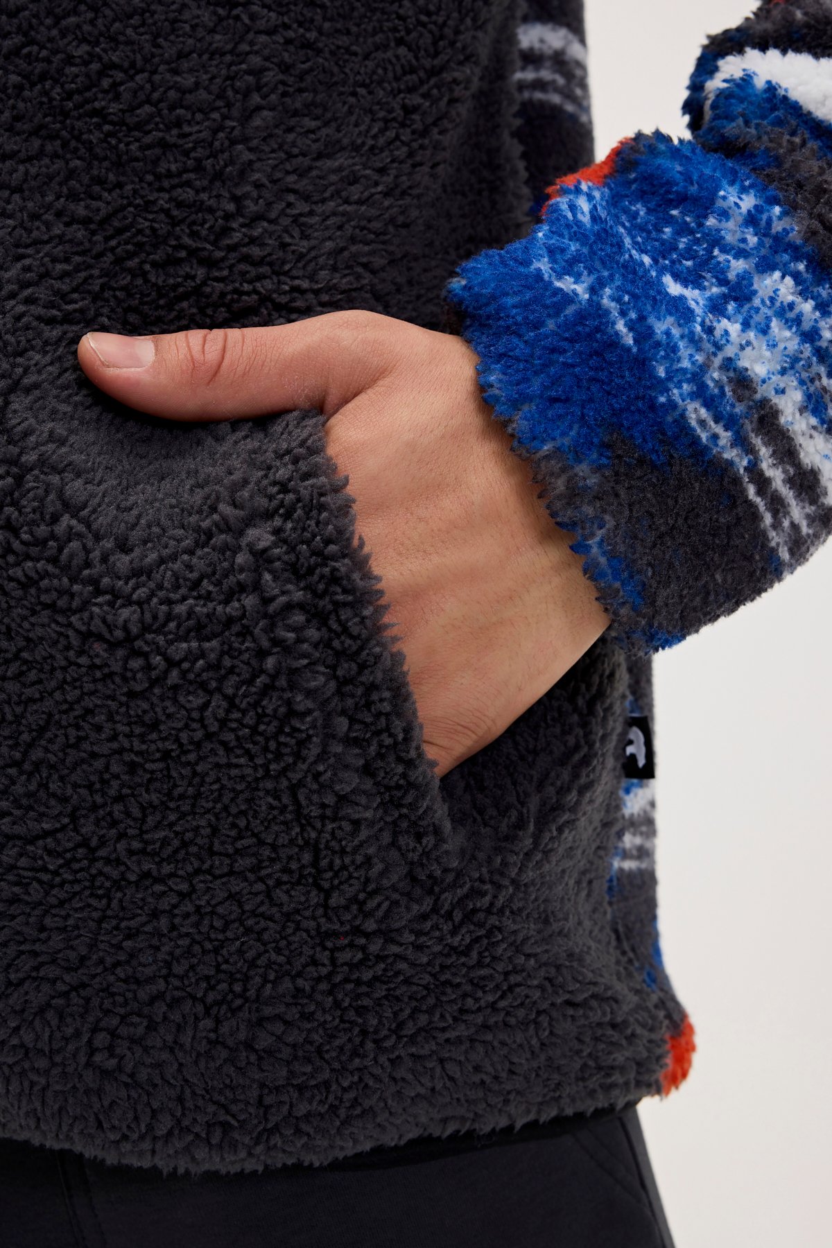 VERNON FULL ZIP PLUSH PLUSH ASPHALT  ERKEK OUTERWEAR VERNON FULL ZIP PLUSHVERNON FULL ZIP PLUSH