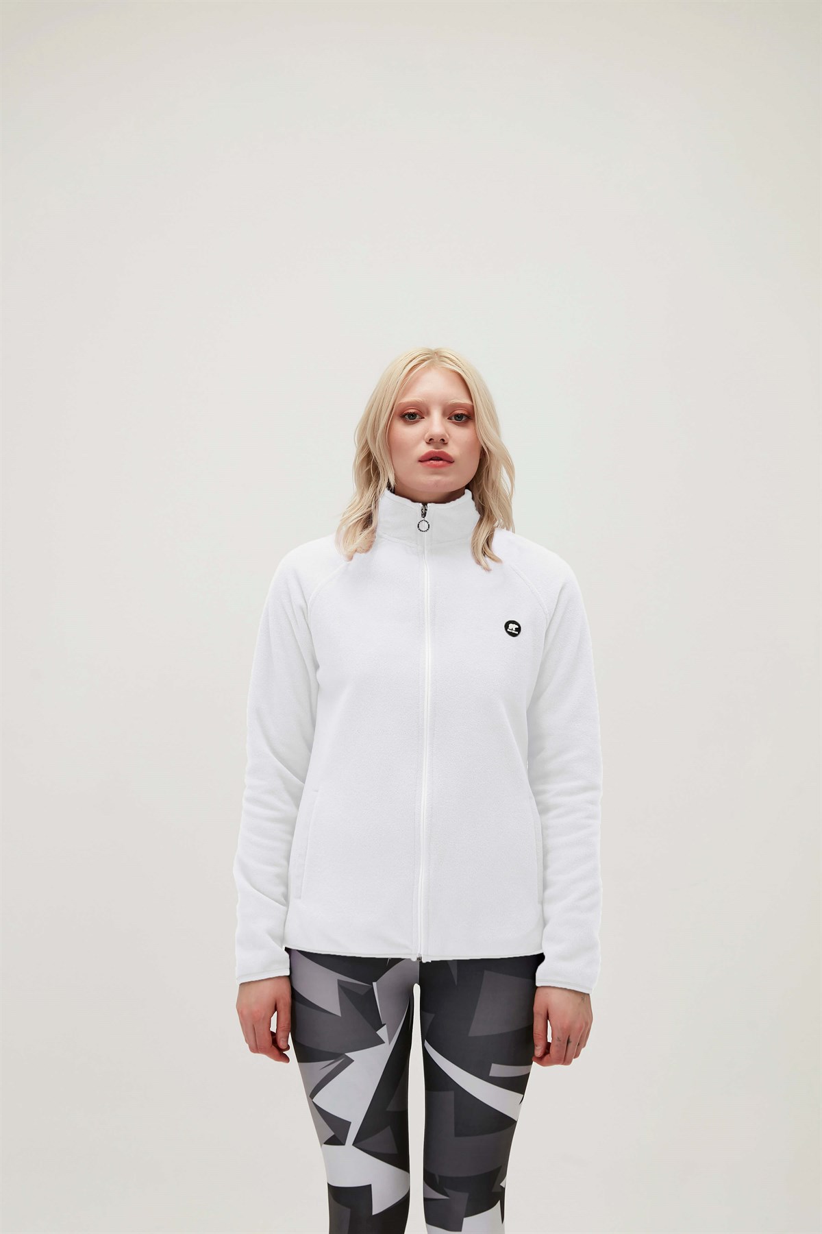 WILMA FULL ZIP  POLAR OFF-WHITE