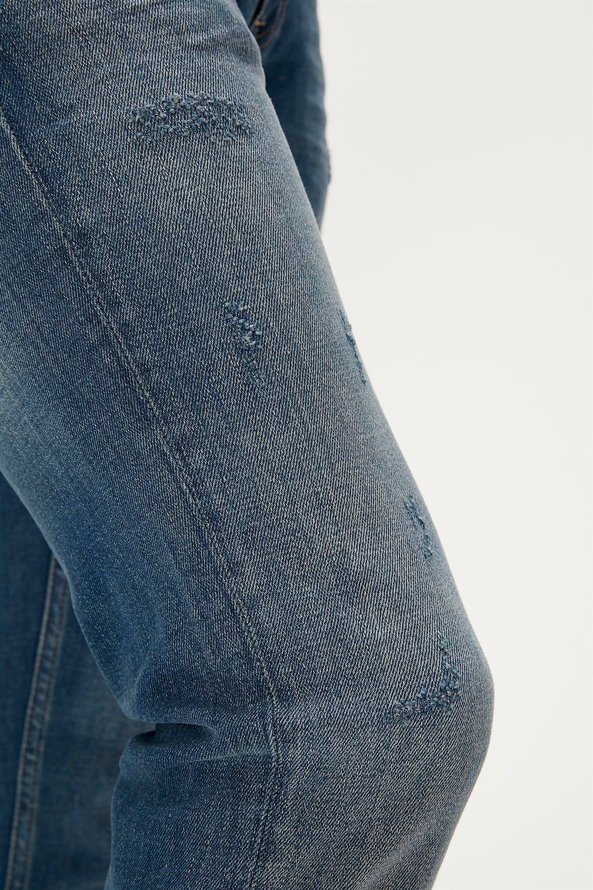 Xavier Jeans Okyanus Mavi Erkek Denim Pantolon