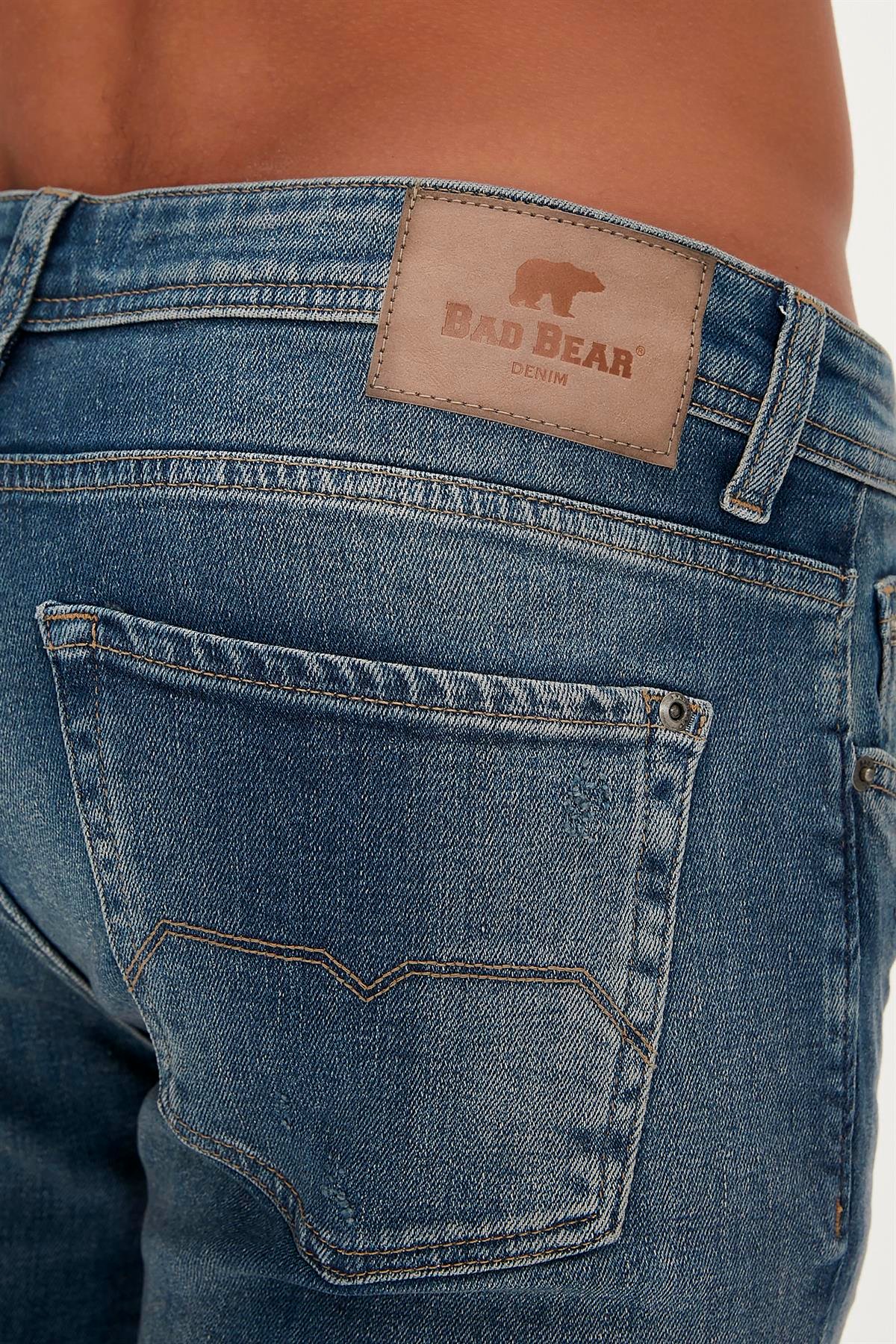 Xavier Jeans Okyanus Mavi Erkek Denim Pantolon