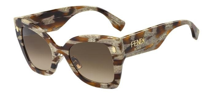 FENDIFENDI FF 0434/G/S VTH 51 GFENDI FF 0434/G/S VTH 51 Kadın Güneş GözlüğüFENDI FF 0434/G/S VTH 51 Kadın Güneş Gözlüğü