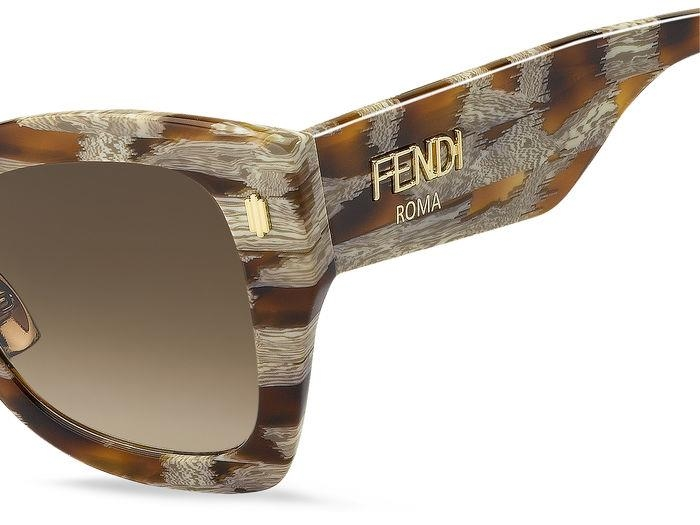 FENDIFENDI FF 0434/G/S VTH 51 GFENDI FF 0434/G/S VTH 51 Kadın Güneş GözlüğüFENDI FF 0434/G/S VTH 51 Kadın Güneş Gözlüğü