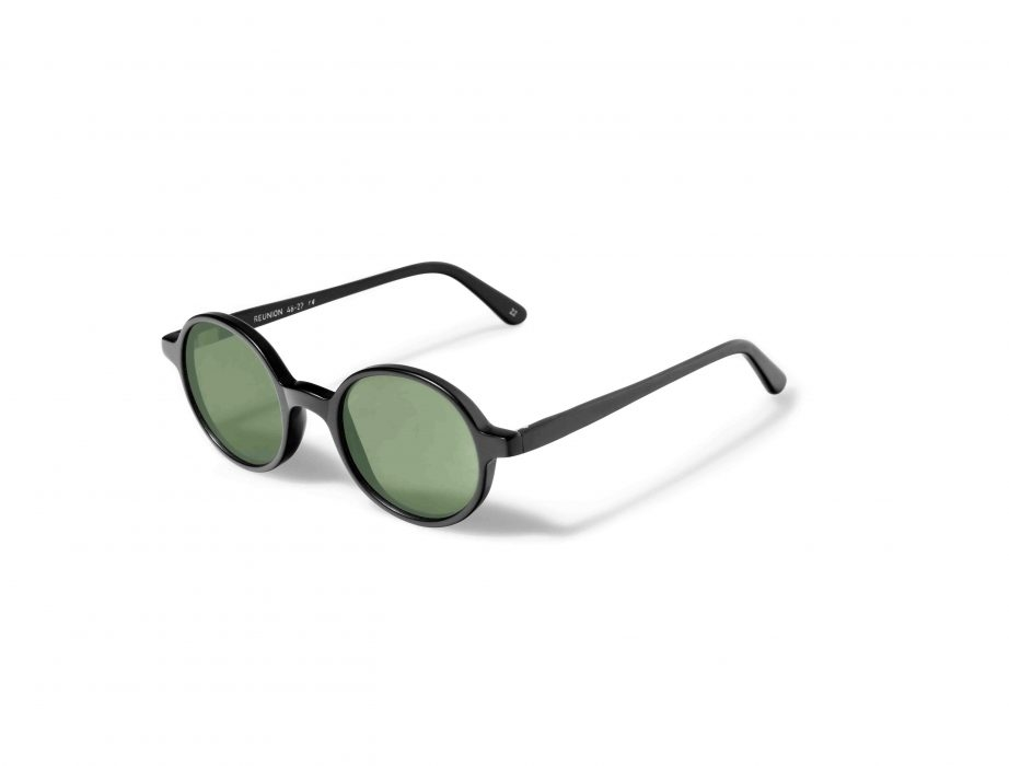 L.G.RLGR REUNION BLACK MATT 22 GREEN GLASS 46 GL.G.R REUNION BLACK MATT 22 GREEN GLASS 46 Unisex Güneş GözlüğüL.G.R REUNION BLACK MATT 22 GREEN GLASS 46 Unisex Güneş Gözlüğü