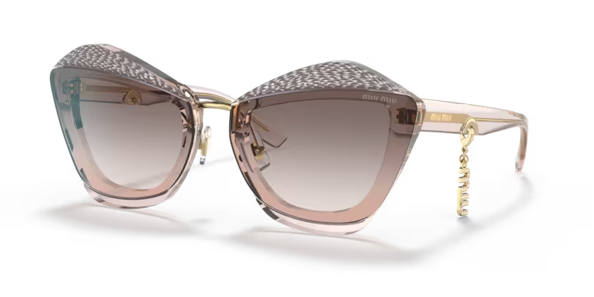 MIU MIUMIU MIU MU 01XS 09N4K0 67 GMIU MIU MU 01XS 09N4K0 67 Unisex Güneş GözlüğüMIU MIU MU 01XS 09N4K0 67 Unisex Güneş Gözlüğü
