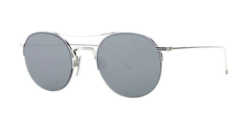THOM  BROWNETHOM BROWN TB 903 C-T SLV 49 GTHOM  BROWNE TB 903 C-T SLV 49 Unisex Güneş GözlüğüTHOM  BROWNE TB 903 C-T SLV 49 Unisex Güneş Gözlüğü