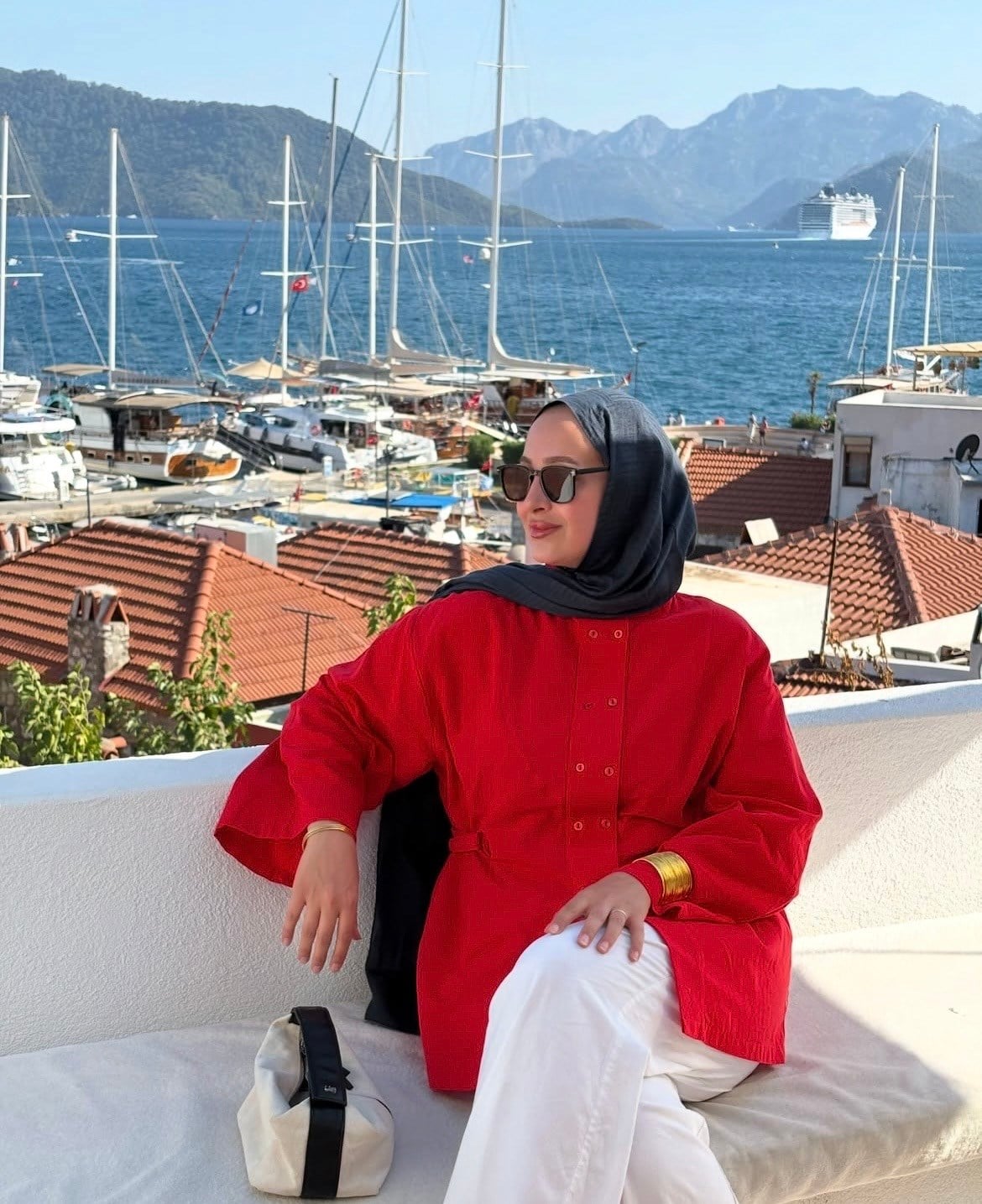 Ke Çift Düğme Tunik 