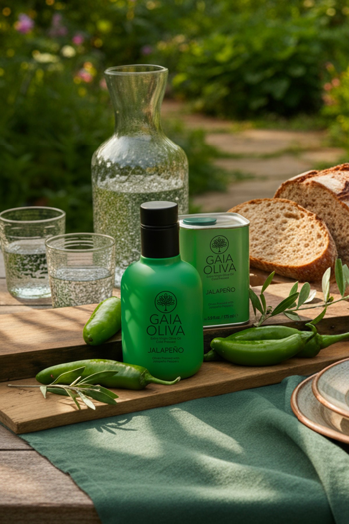 Jalapeno Çeşnili 250 ml Natürel Sızma Zeytinyağı