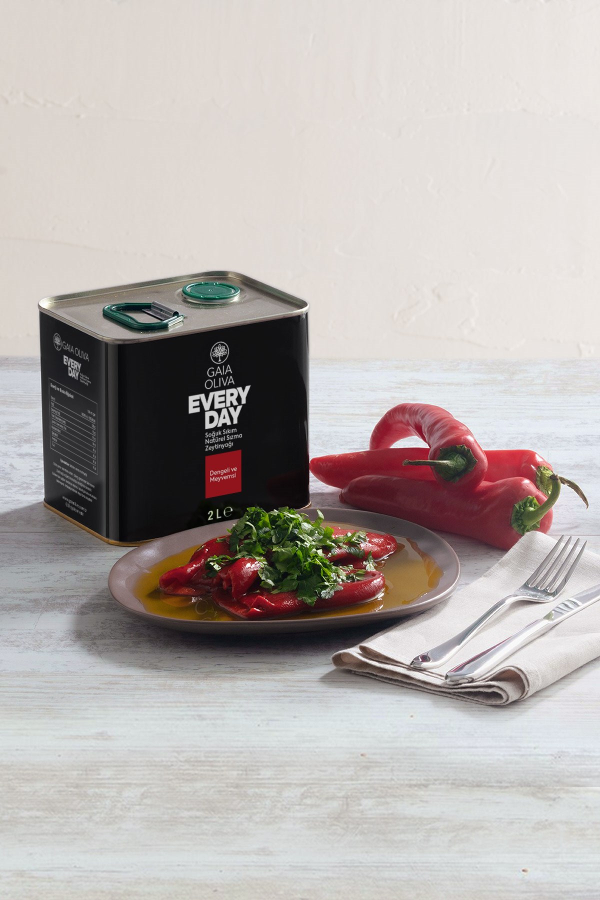 Everyday Yamalak Sarısı 2 lt Natürel Sızma Zeytinyağı