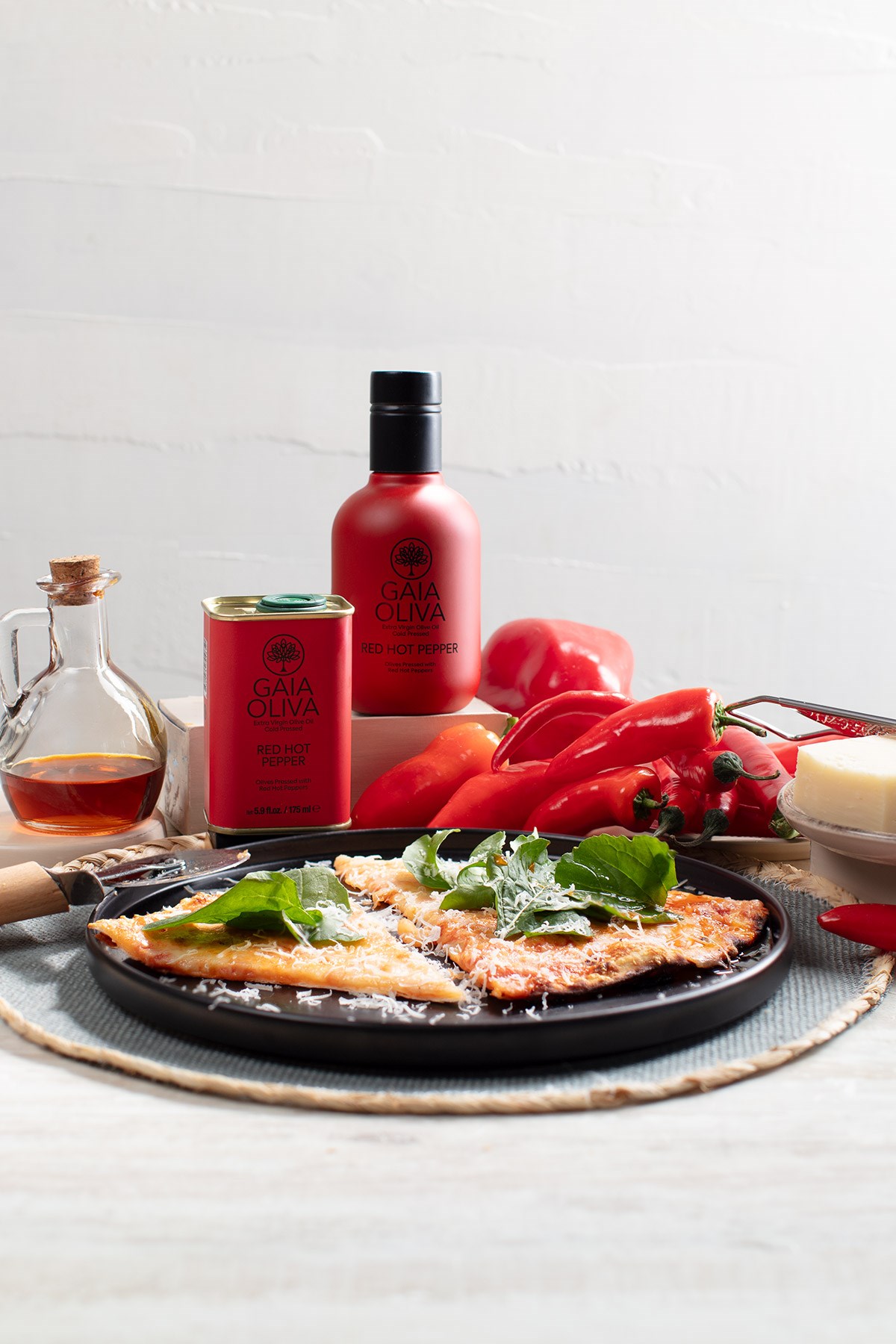 Kırmızı Acı Biber Çeşnili 250 ml Natürel Sızma Zeytinyağı