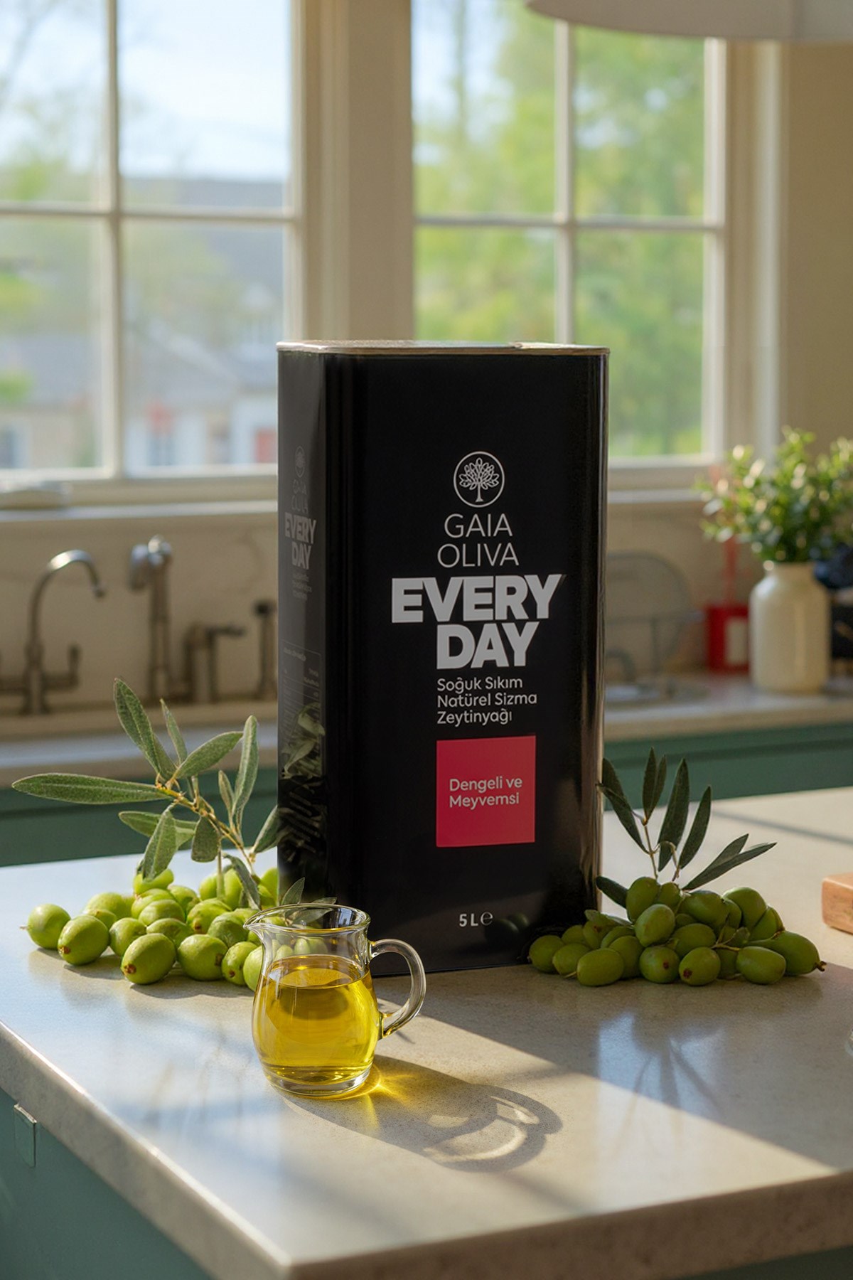 Everyday Ayvalık 5 lt Natürel Sızma Zeytinyağı