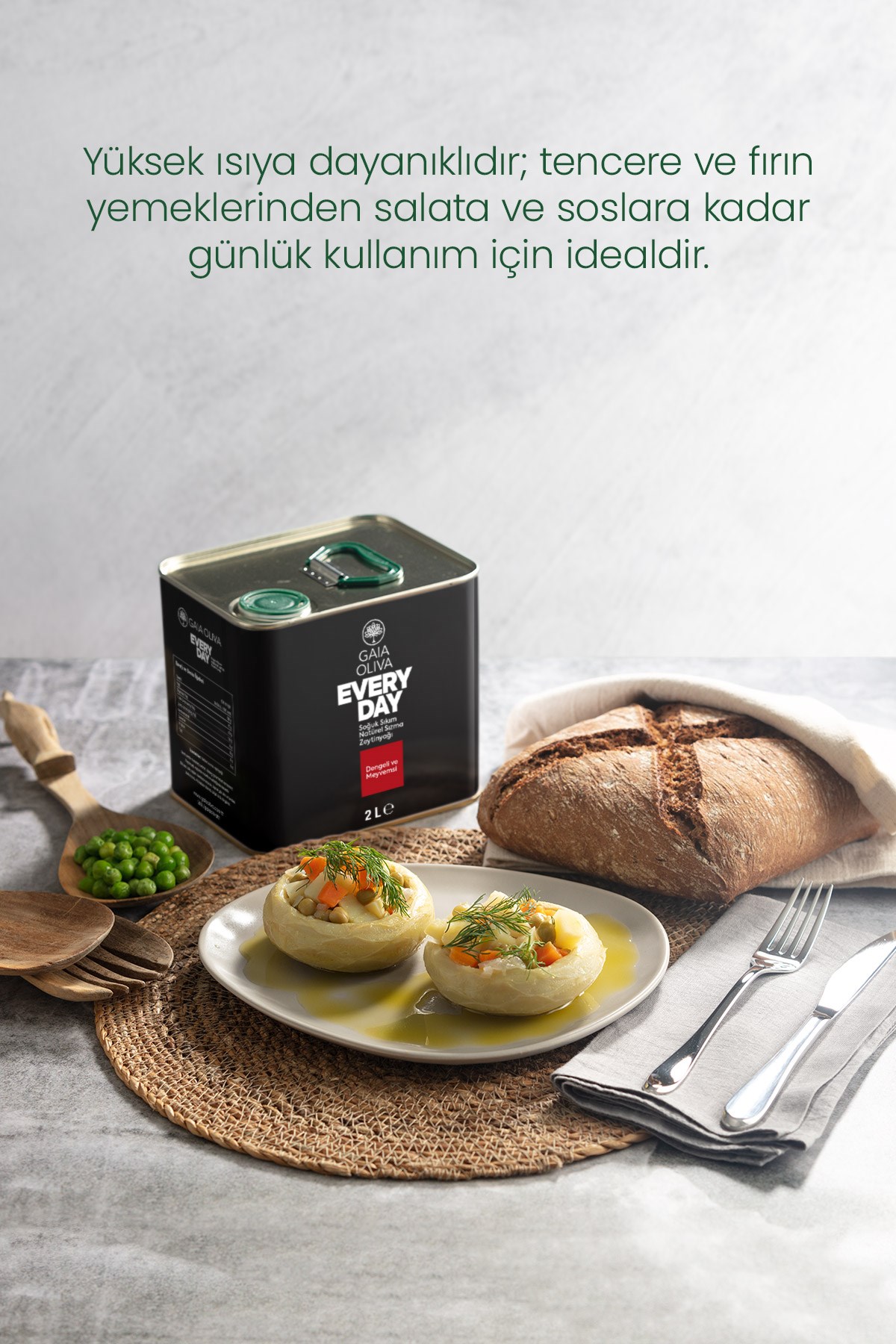 Everyday Trilye 2 lt Natürel Sızma Zeytinyağı