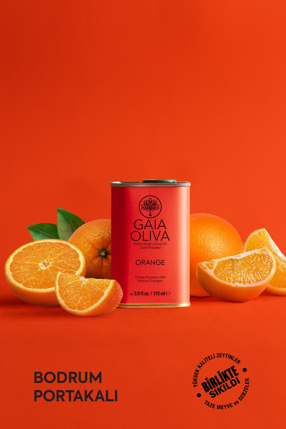Portakal Çeşnili 175 ml Natürel Sızma Zeytinyağı