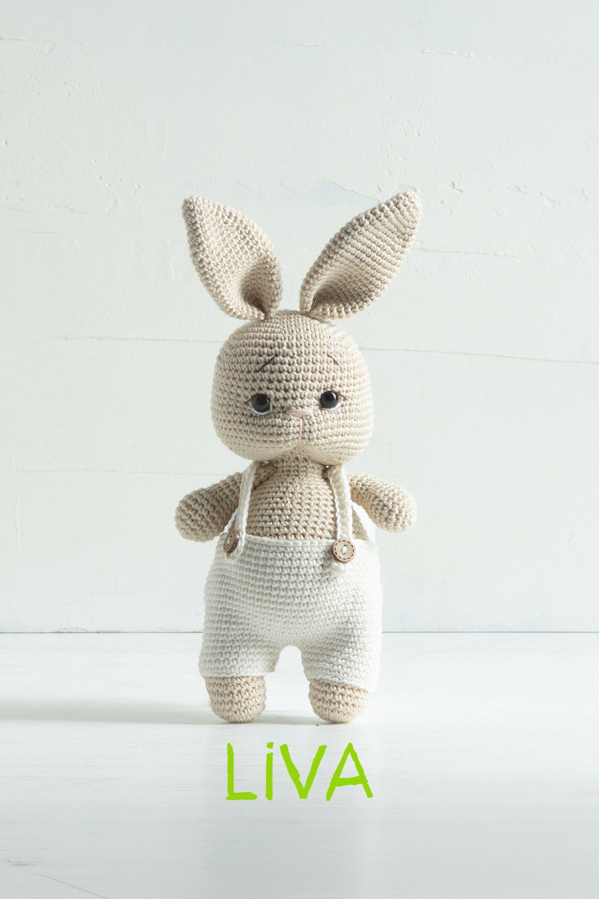 El Yapımı Liva Amigurumi Tavşan
