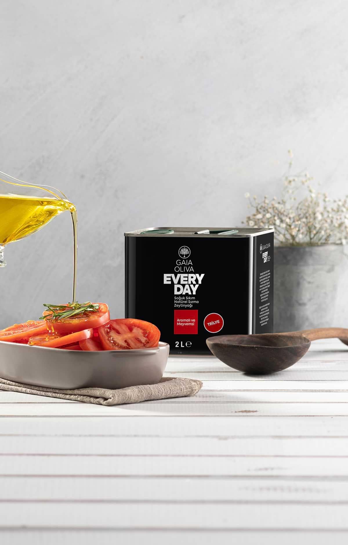 Everyday Trilye 2 lt Natürel Sızma Zeytinyağı (Yeni Hasat)