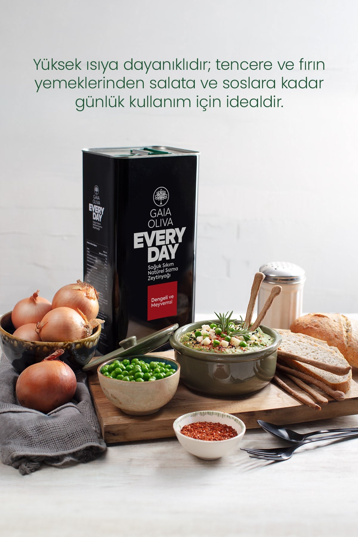 Everyday Trilye 5 lt Natürel Sızma Zeytinyağı
