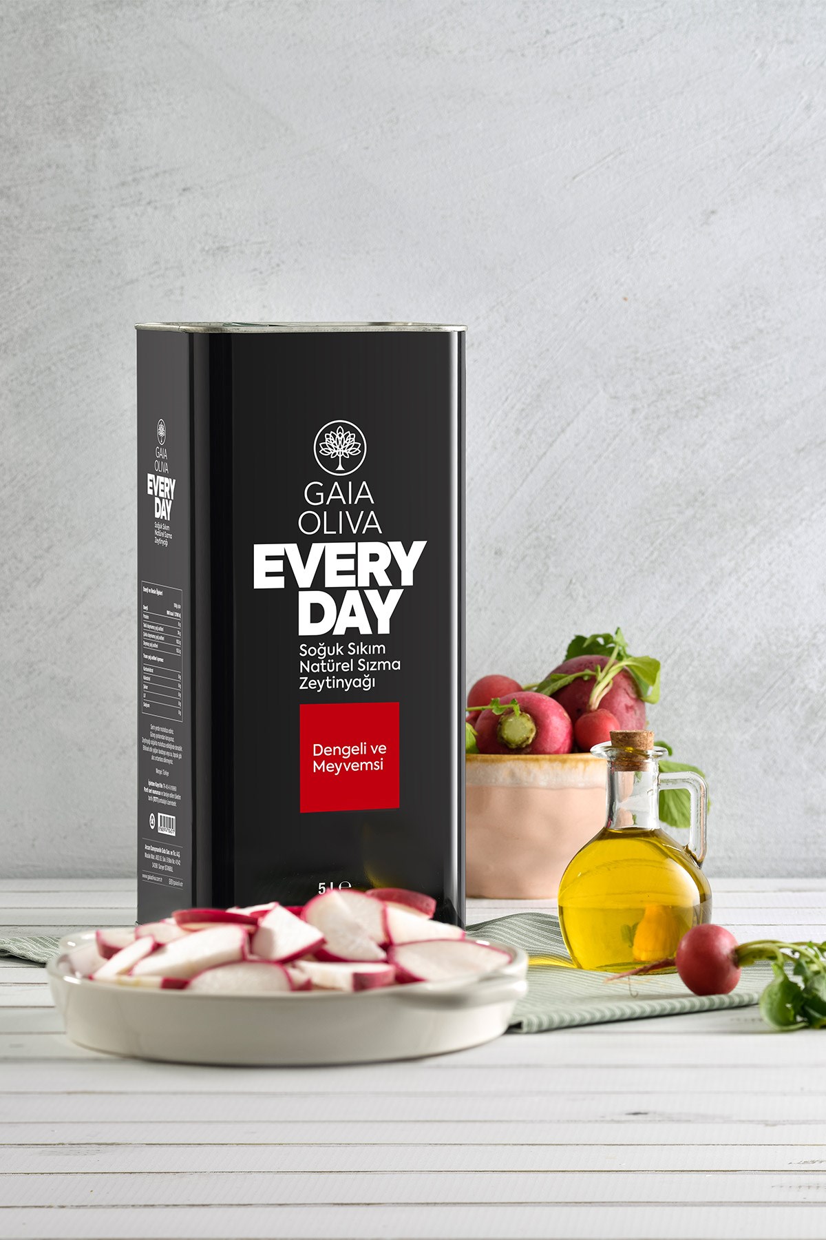 Everyday Yamalak Sarısı 5 lt Natürel Sızma Zeytinyağı