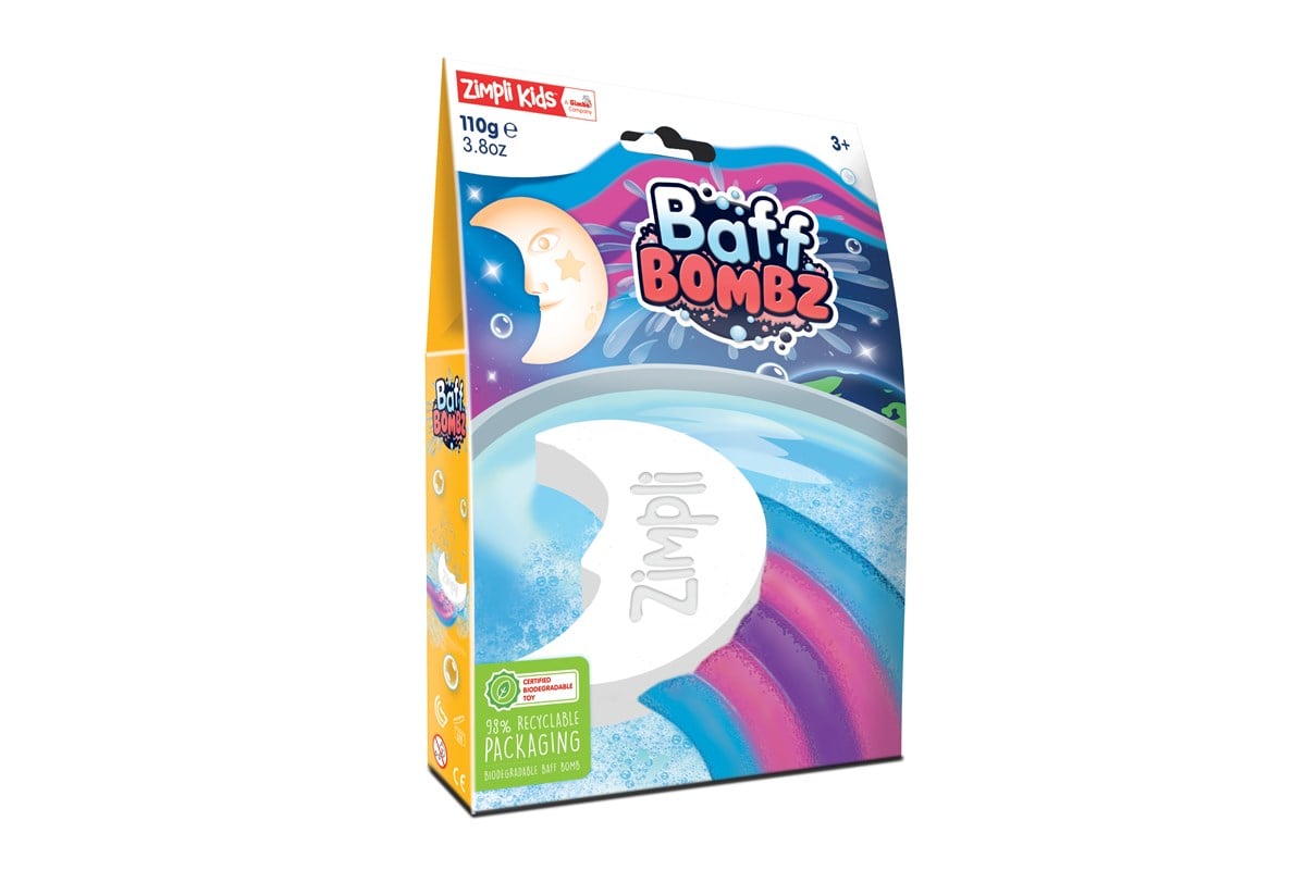 Ay Baff Bombz Rengarenk Gökkuşağı Nem Topu Banyo Bombası