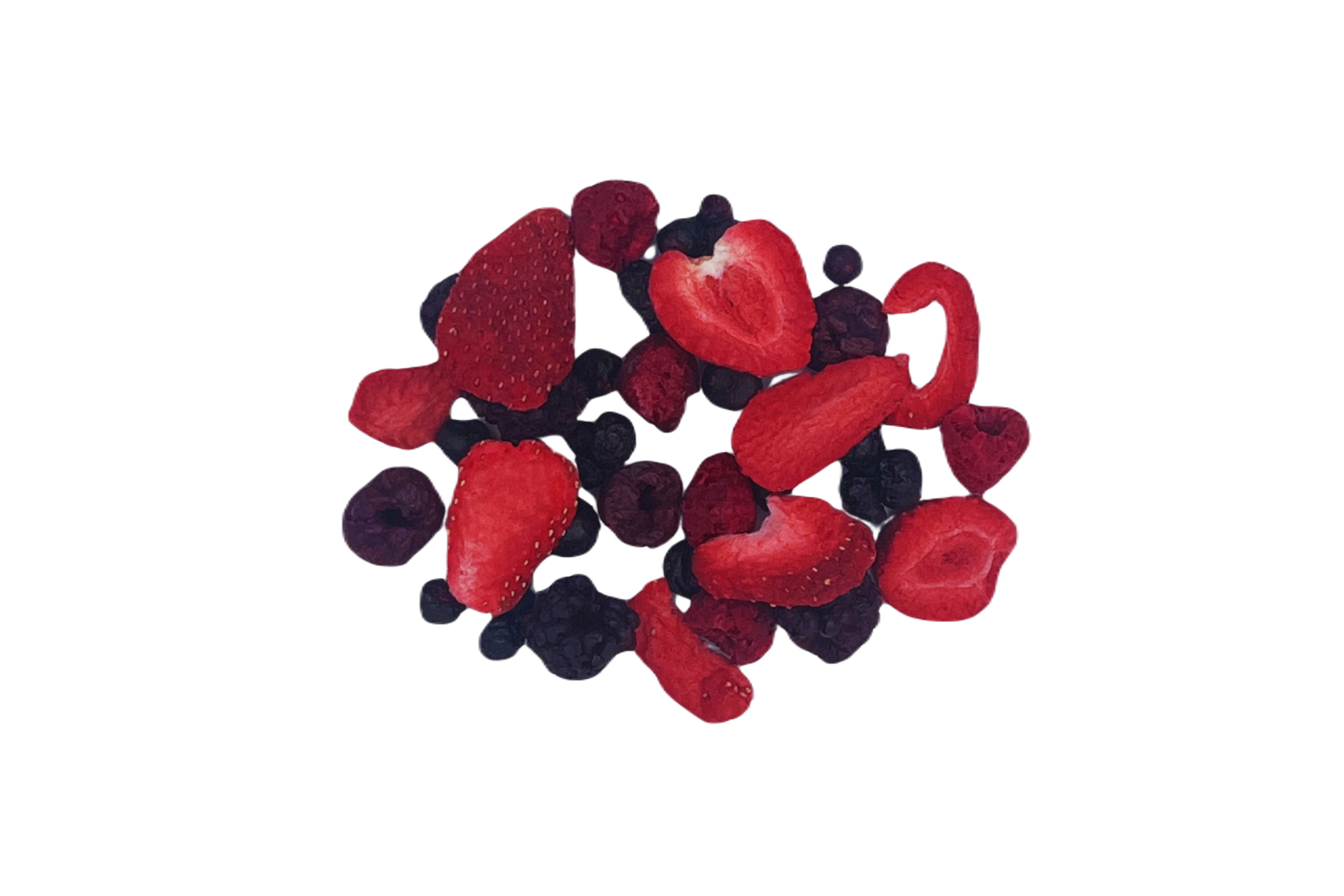 Freeze Dried Berry Mix Bites - 100 Gr. - Büyük Boy - Dondurularak Kurutulmuş