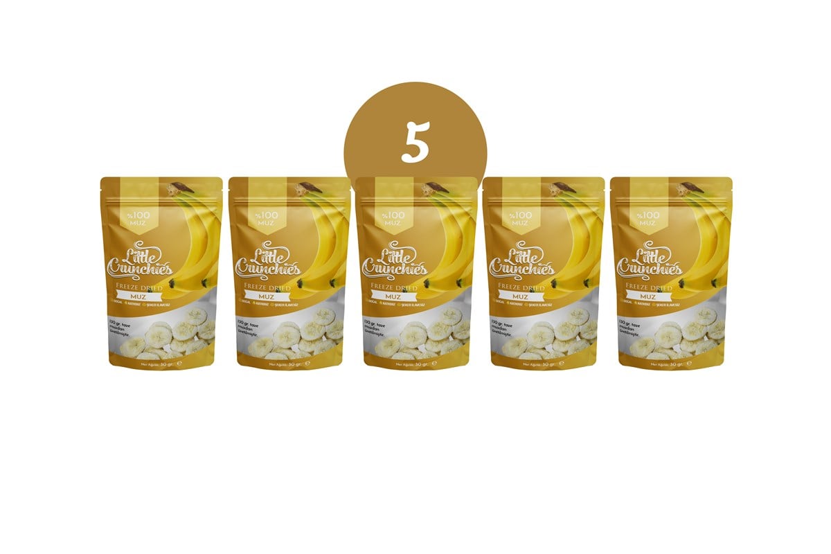 Freeze Dried Muz 5'li Paket