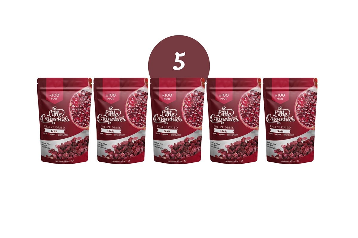 Freeze Dried Nar 5'li Paket