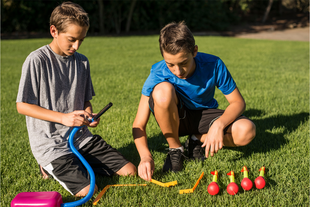 Stomp Rocket Ultra, 4 Rockets