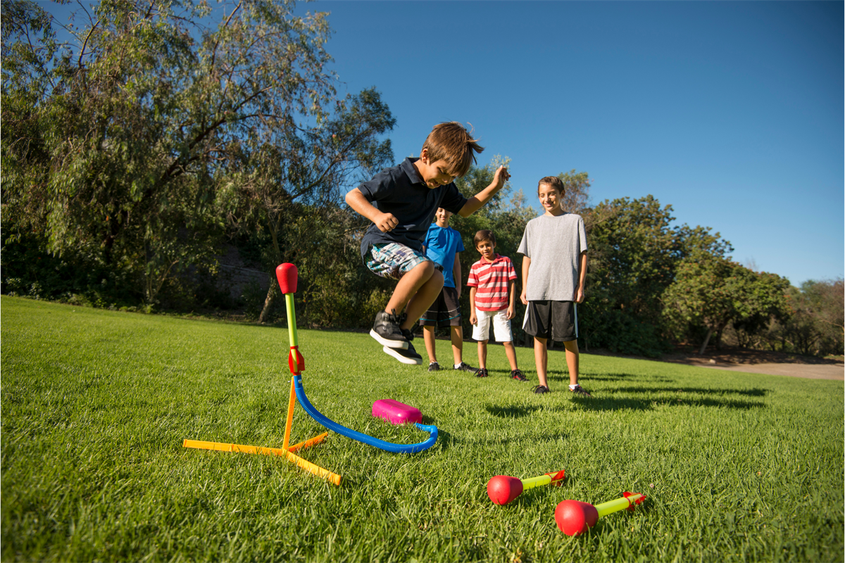 Stomp Rocket Ultra, 4 Rockets