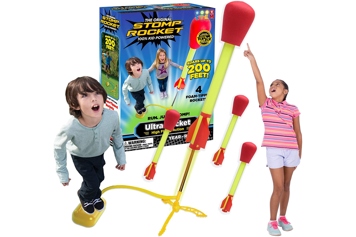 Stomp Rocket Ultra, 4 Rockets