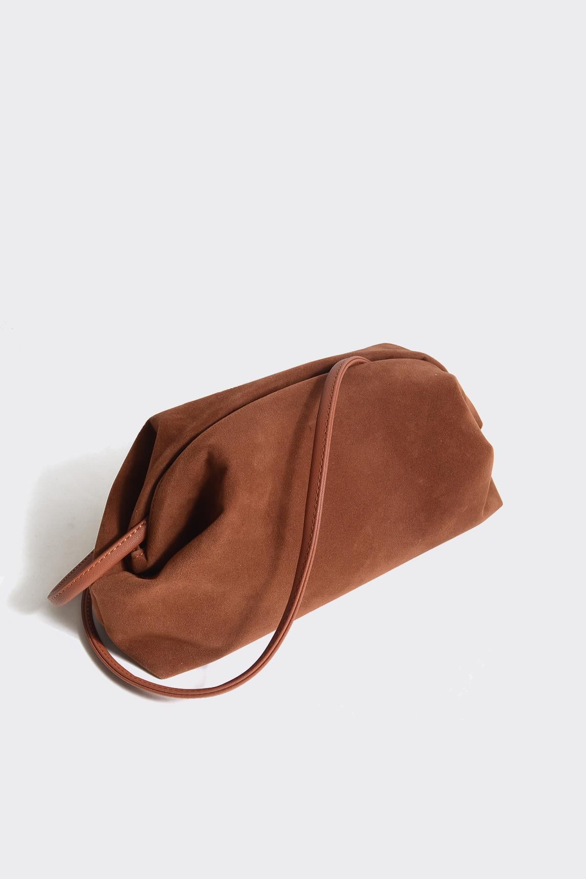 Taba Süet Portföy Çapraz ve Omuz Çanta