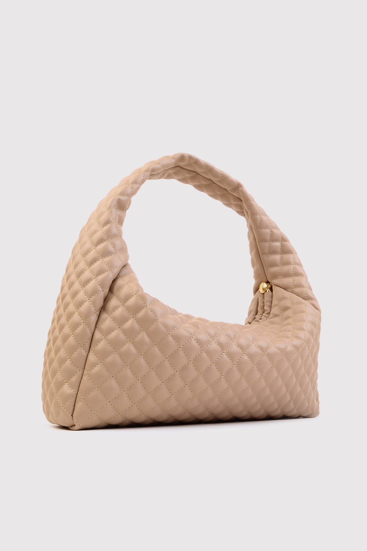 Vizon Kadın Kapitone Omuz Çantası